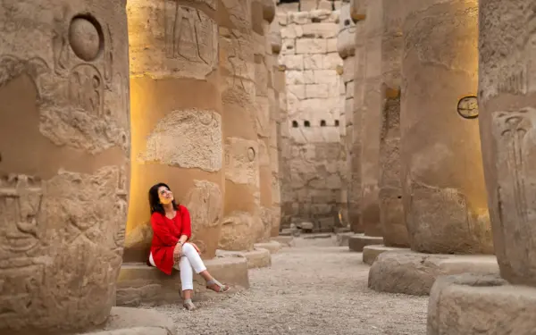 The hypostyle hall at Karnak Temple, Luxor